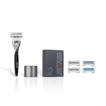 The Starter Edge - Razor + Stand + 2 Pack