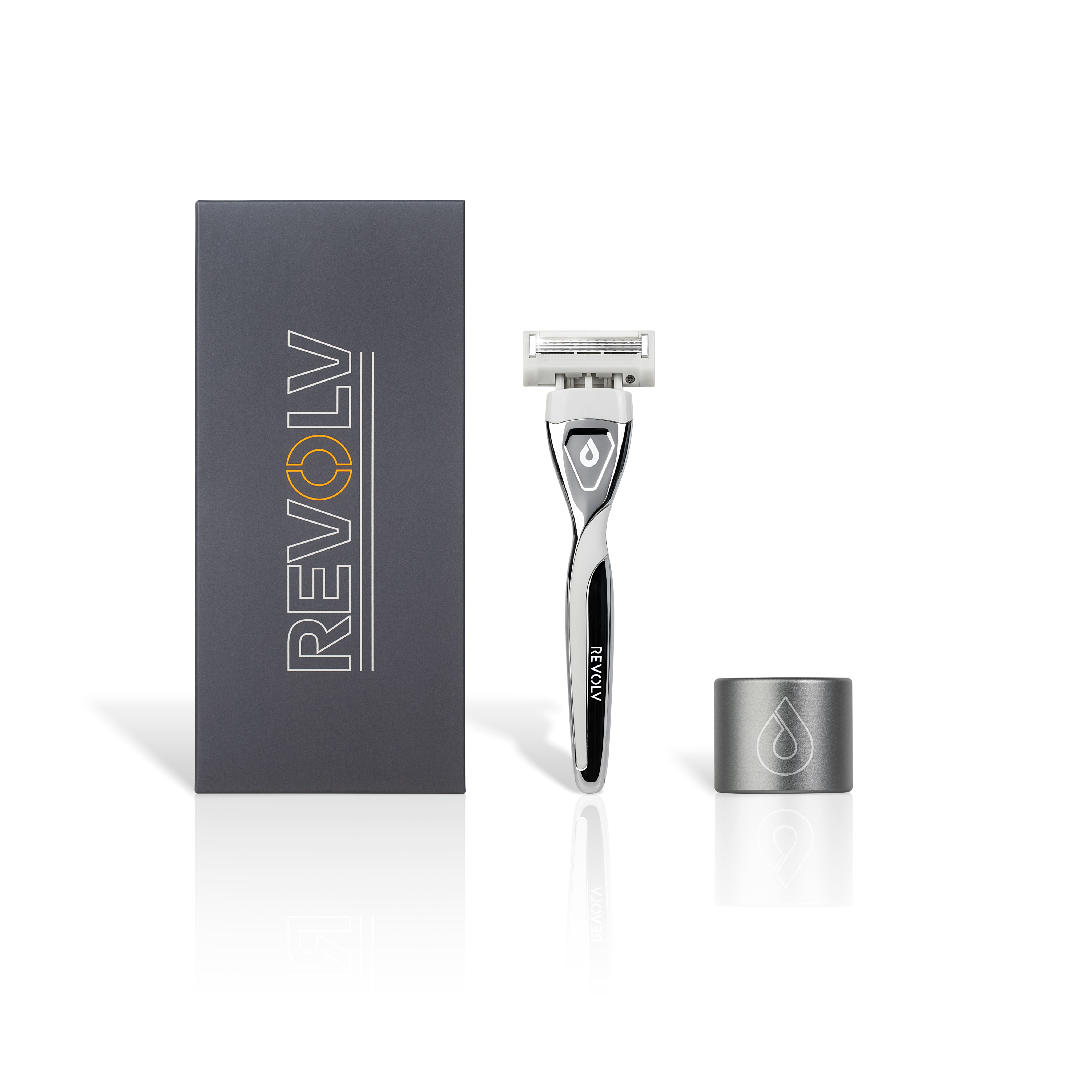 The Core Setup - Razor + 2 Cartridges (4 Shaving Sides)