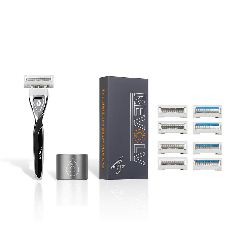 The Smart Setup - Razor + 5 Cartridges (10 Shaving Sides)